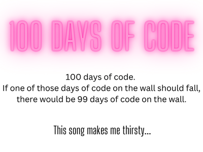 100 Days of Code